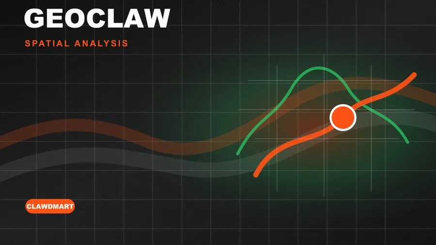 Geoclaw🦞 · ClawdMart 产品图